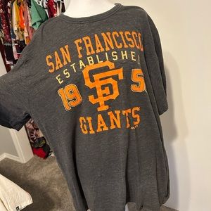 San Francisco Giants gray tshirt. Size XL
